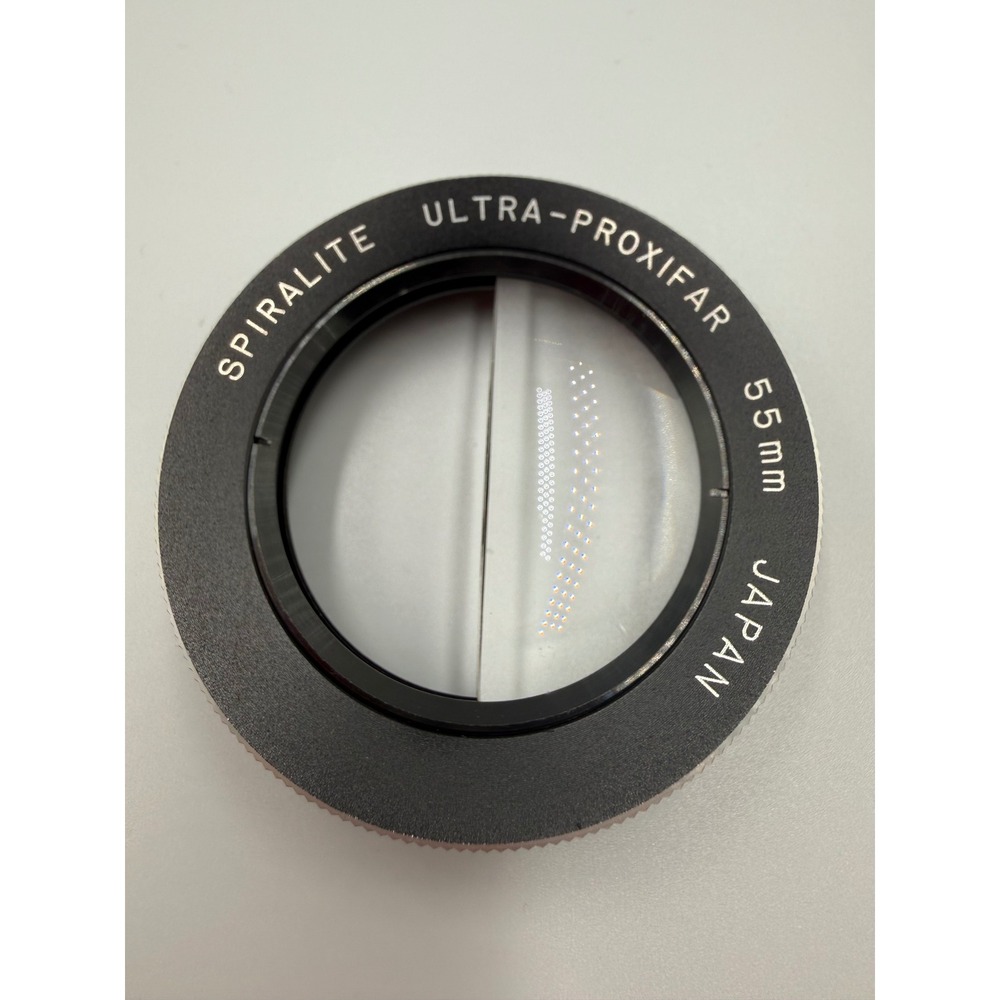 Spiralite Ultra-Proxifar 55mm Split Field Macro Lens Filter Japan Vintage